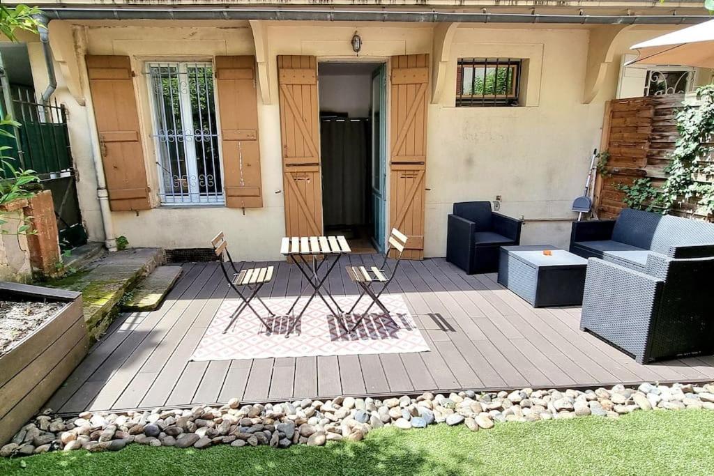 T2 Cosy & Garden - Hypercentre - Gare - Wifi Appartement Toulouse Buitenkant foto